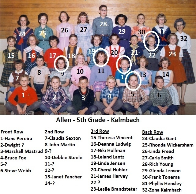 Allen - 5th Grade - Mrs. Kalmbach